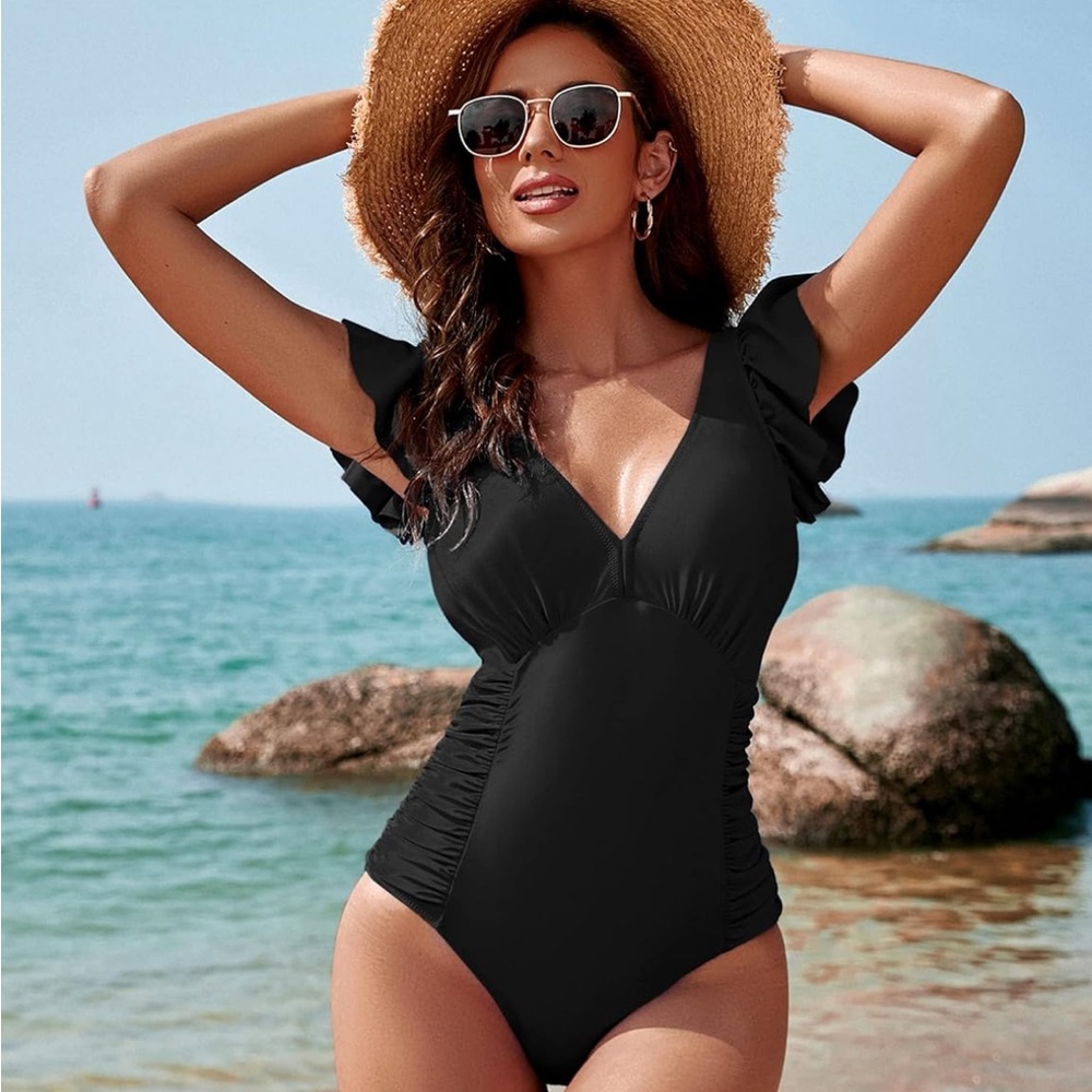 ALBION Swimsuit Riptide One piece Black size XL Women’s Swim